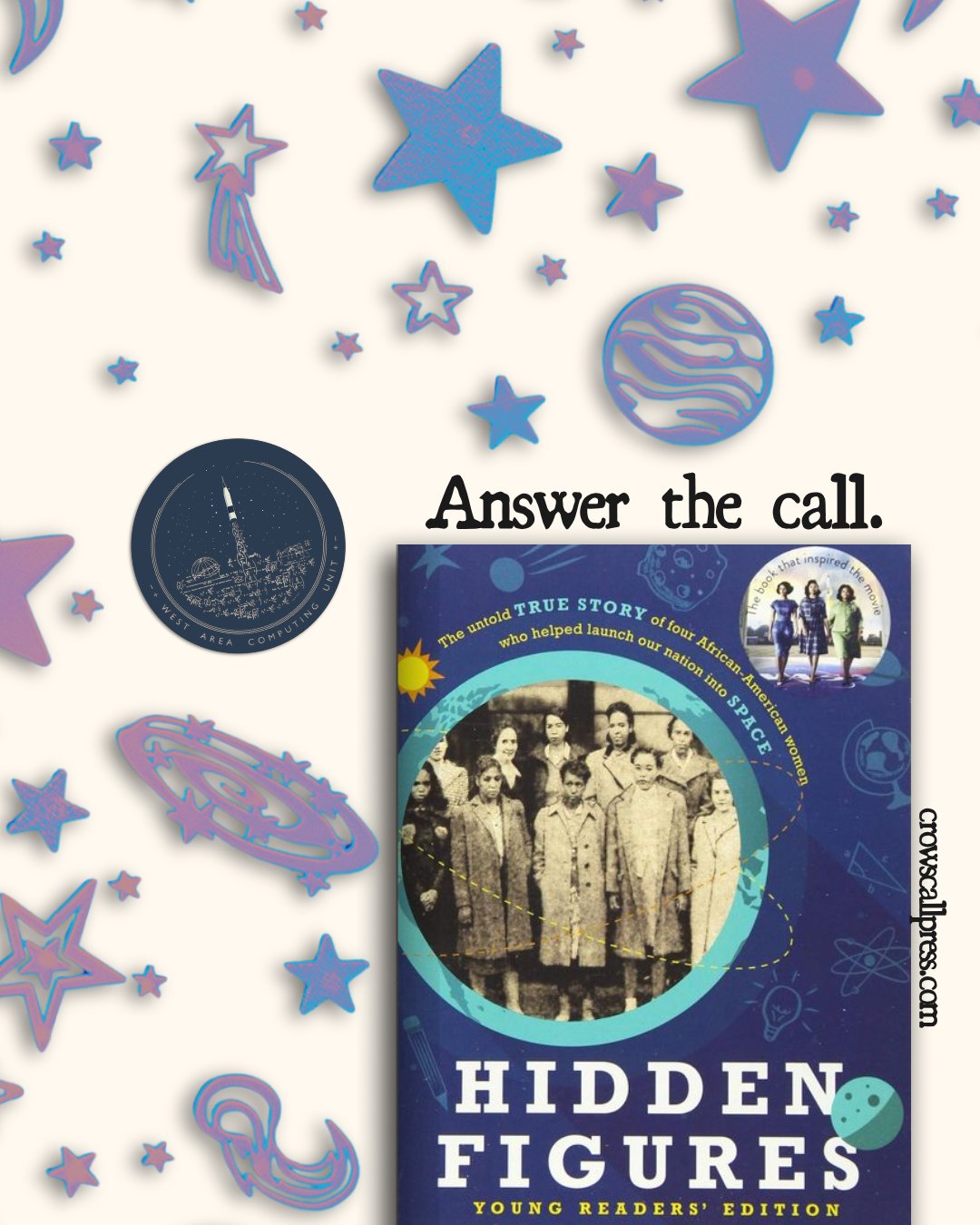 Promotional graphic for Hidden Figures