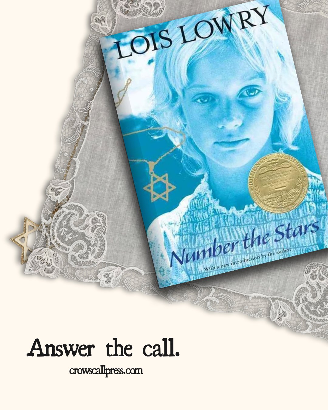 Promotional graphic for Number the Stars