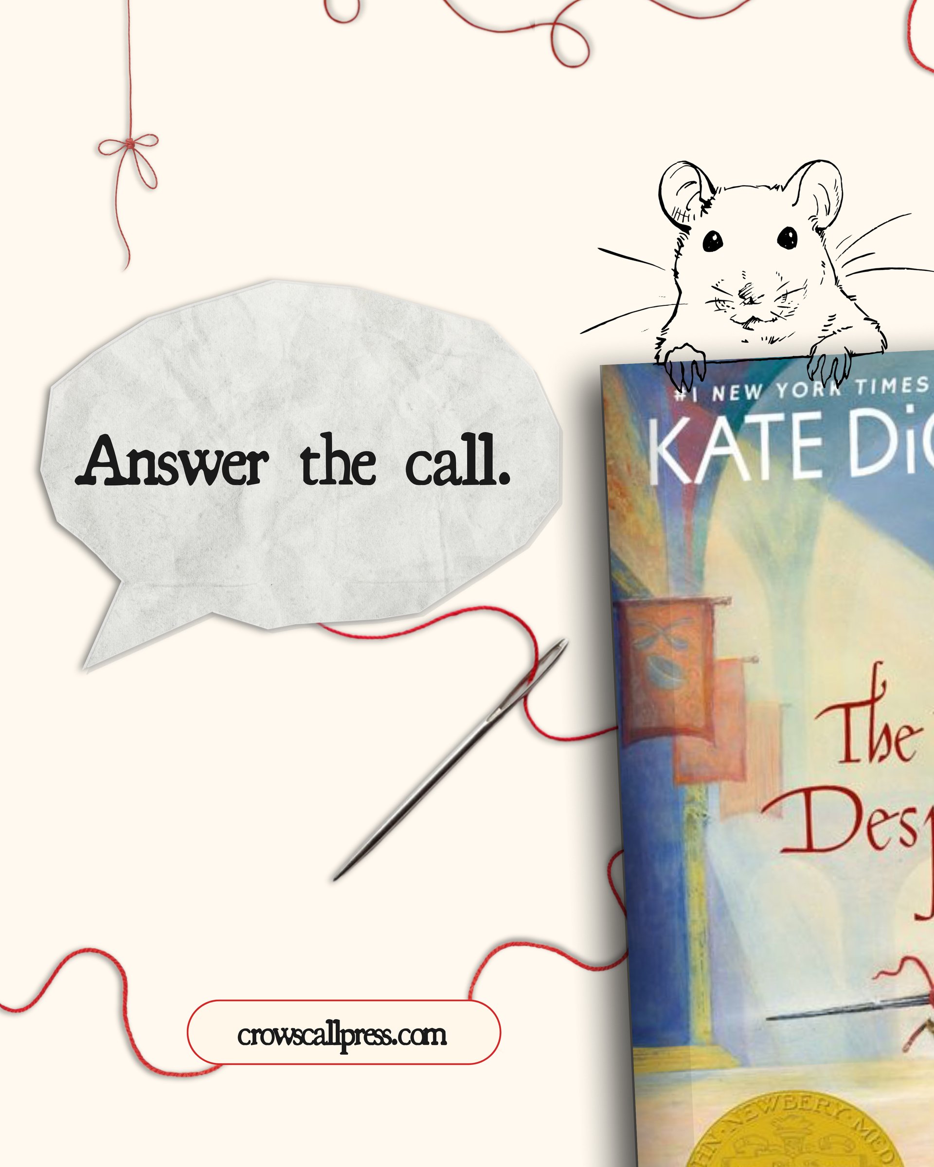 Promotional graphic for The Tale of Despereaux