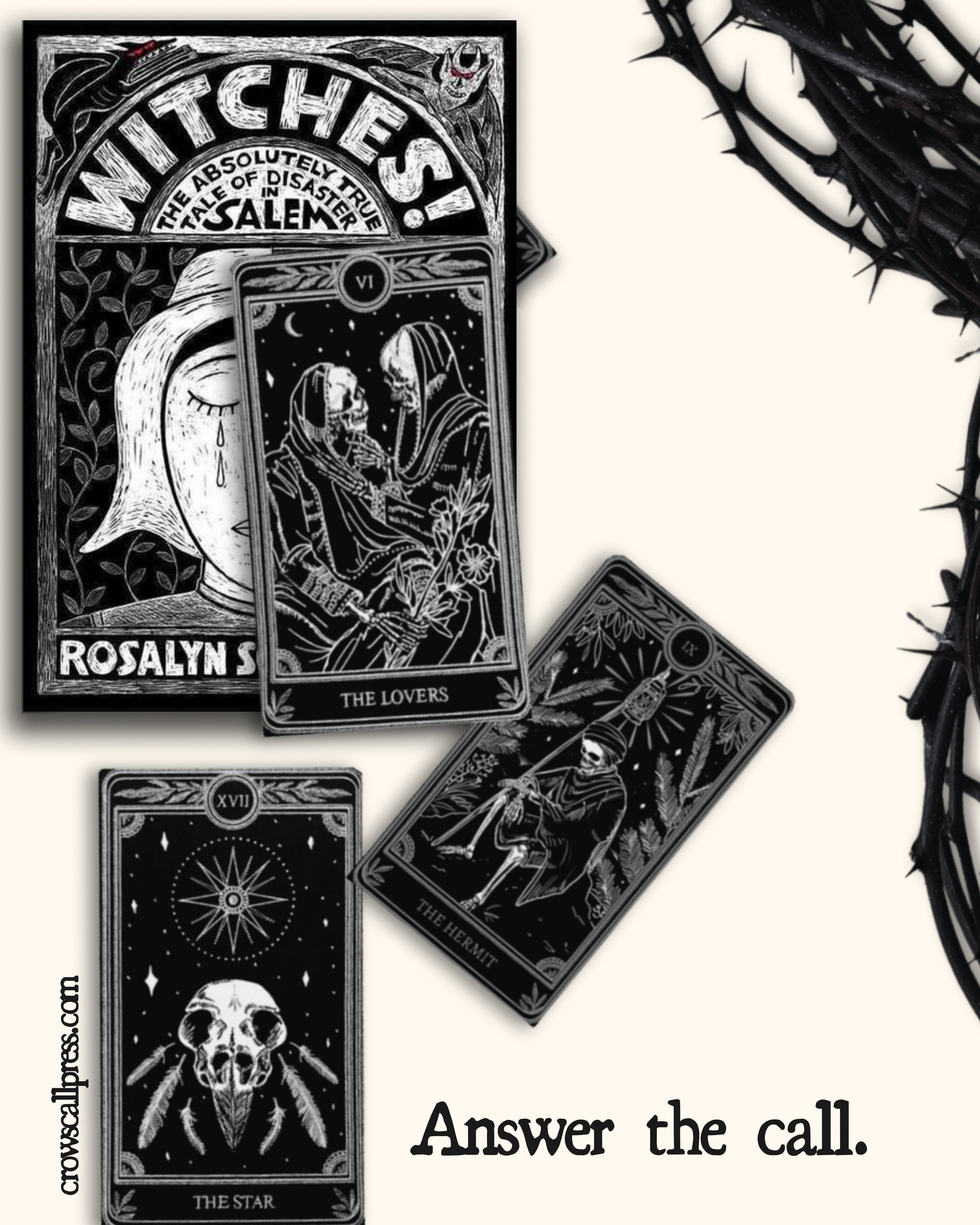 Promotional graphic for Witches!