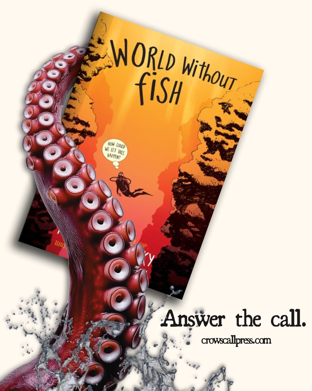 Promotional graphic for World Without Fish