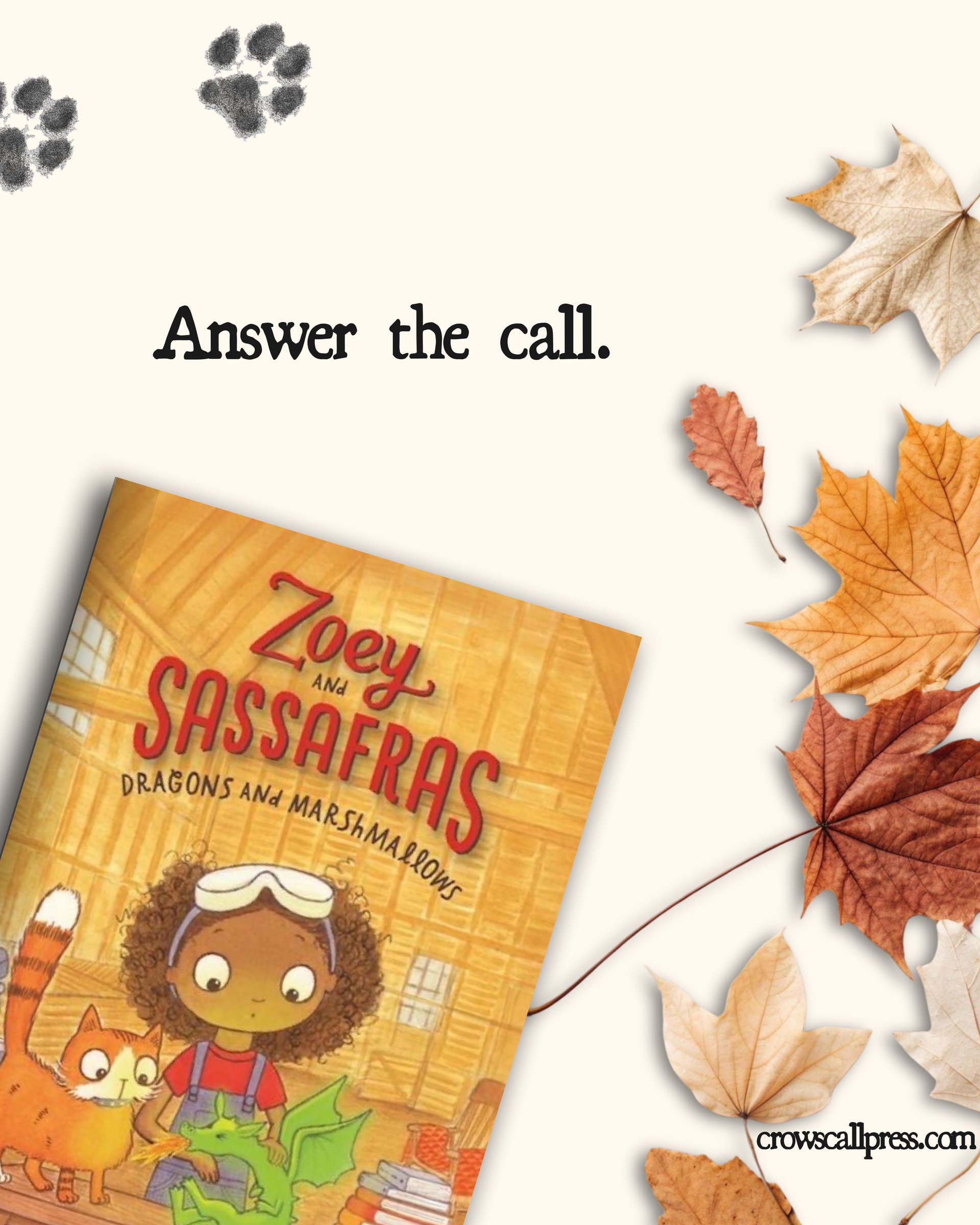 Promotional graphic for Zoey and Sassafras