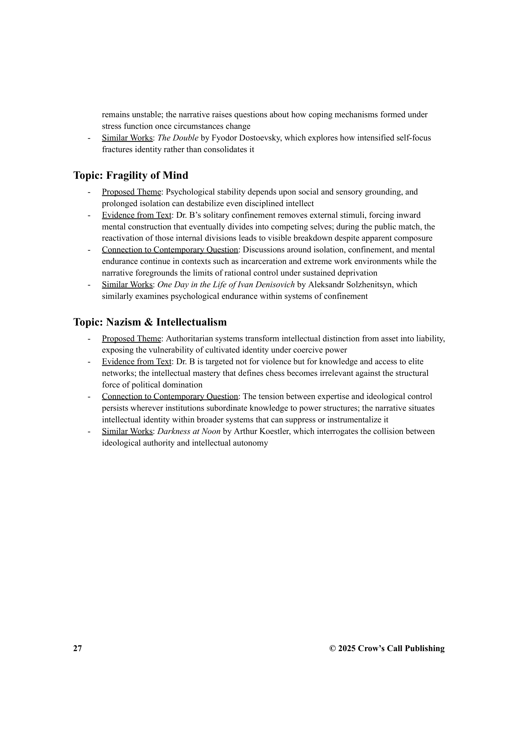 Theme Analysis workbook page 2