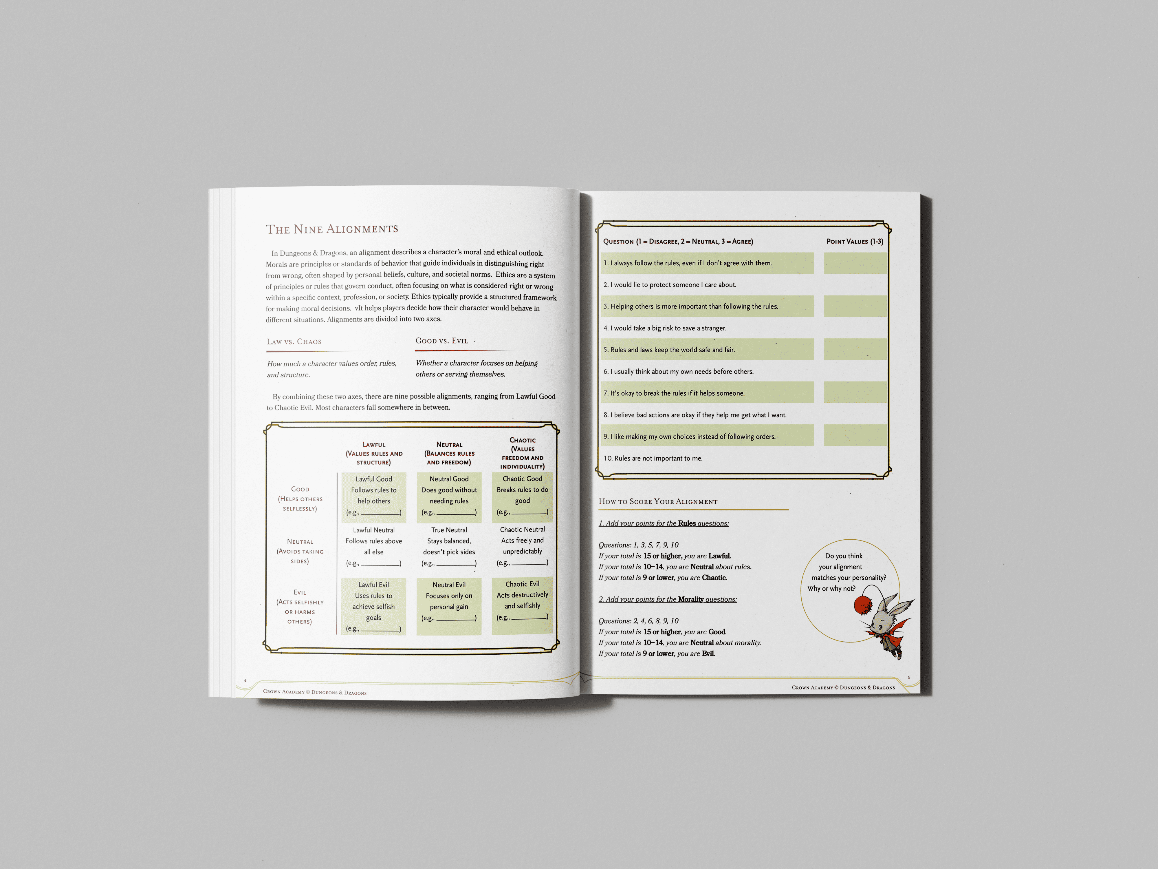 Role-Based Narrative Collaboration - encounter design page